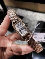 Cartier Imported Quartz Movement Stainless Steel 19*35MM White Watch